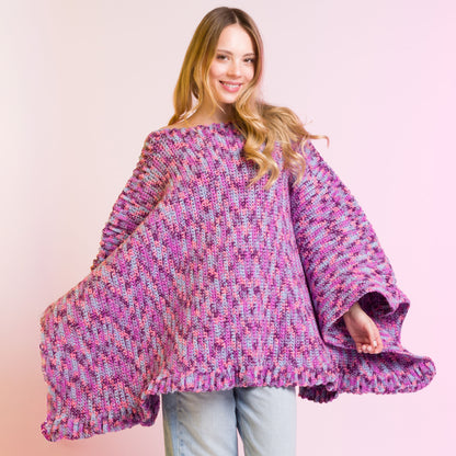 Caron Crochet Ponch It Up Poncho Caron Crochet Ponch It Up Poncho