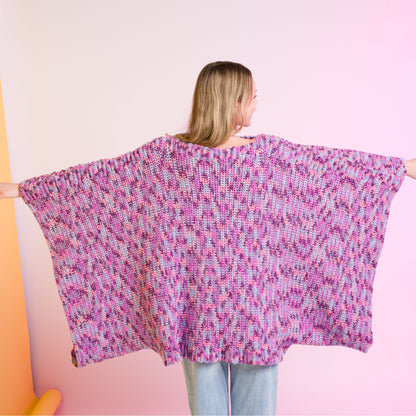 Caron Crochet Ponch It Up Poncho Caron Crochet Ponch It Up Poncho