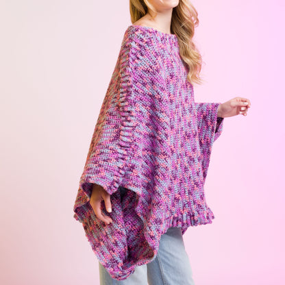 Caron Crochet Ponch It Up Poncho Caron Crochet Ponch It Up Poncho