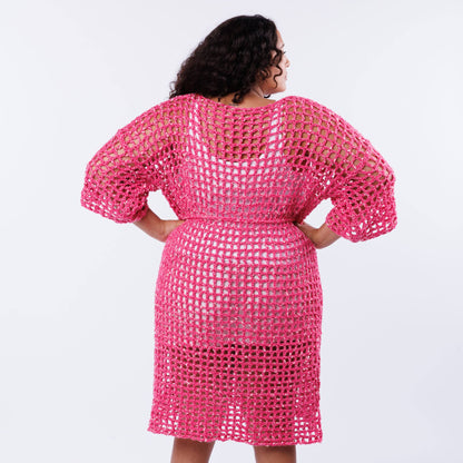 Caron Crochet Mesh Cover Up Caron Crochet Mesh Cover Up