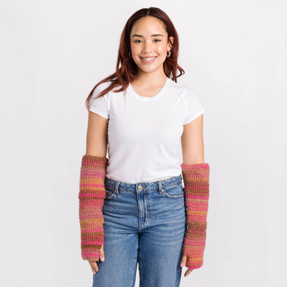 Caron Crochet Elbow Length Wrist Warmers Caron Crochet Elbow Length Wrist Warmers