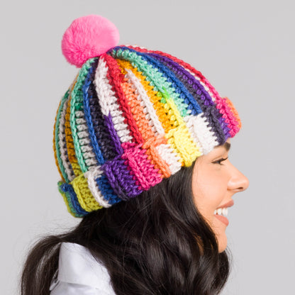 Caron Crochet Prismatic Hat Caron Crochet Prismatic Hat