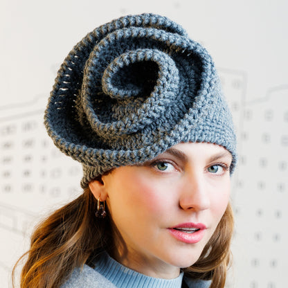 Caron Showcase Crochet Hat Caron Showcase Crochet Hat