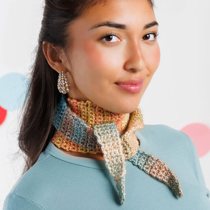 Caron Crochet Tiny Triangle Scarf Caron Crochet Tiny Triangle Scarf