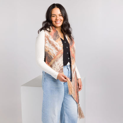 Caron This Way and That Way Crochet Scarf Caron This Way and That Way Crochet Scarf