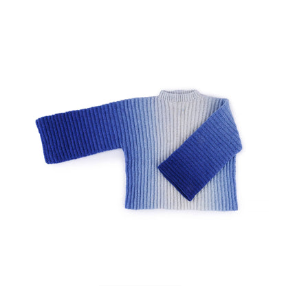 Caron Side to Side Crochet Pullover Caron Side to Side Crochet Pullover