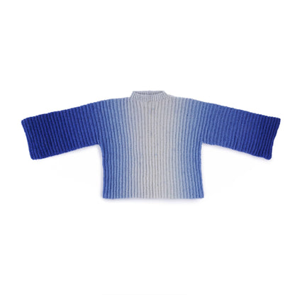 Caron Side to Side Crochet Pullover Caron Side to Side Crochet Pullover