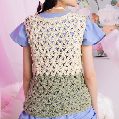 Caron Crochet Flower Petals Crochet Top Caron Crochet Flower Petals Crochet Top