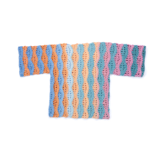 Caron Side to Side Crochet Dolman