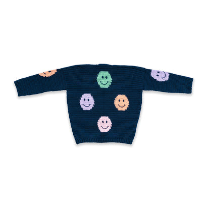 Caron Crochet Big Smiles Big Cardigan Caron Crochet Big Smiles Big Cardigan