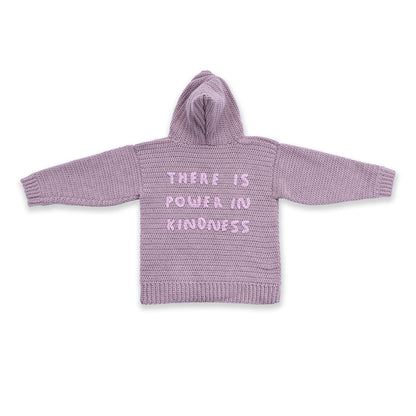 Caron Shimmering Phrase on Crochet Pullover Caron Shimmering Phrase on Crochet Pullover