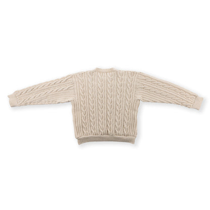 Caron Cable Up Crochet Sweater Caron Cable Up Crochet Sweater