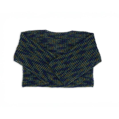 Caron Crochet Simply Mesh Top Adventurine