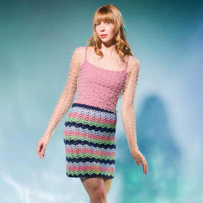 Caron Riding Waves Crochet Skirt Caron Riding Waves Crochet Skirt