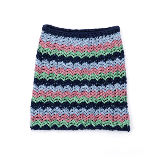 Caron Riding Waves Crochet Skirt
