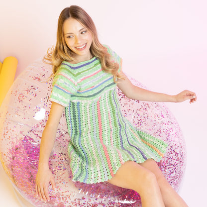 Caron Sweetie Knit Babydoll Dress Caron Sweetie Knit Babydoll Dress