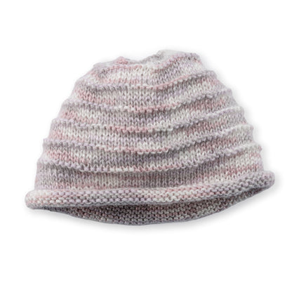 Caron Garter ridges minimalist knit Beanie Caron Garter ridges minimalist knit Beanie