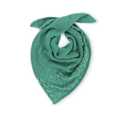 Caron Luxurious Knit Shawl Caron Luxurious Knit Shawl