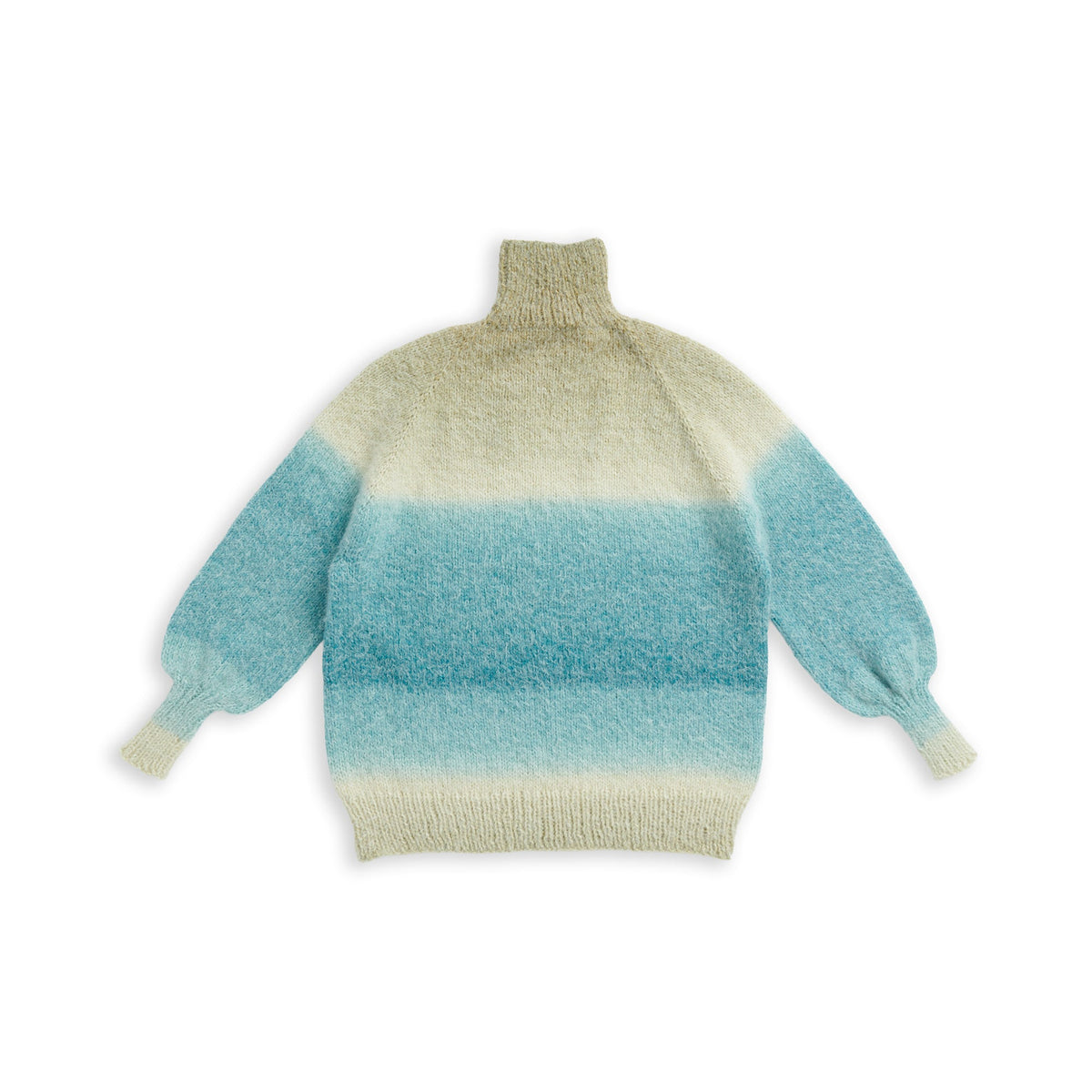 Knit Pullover made in Caron Colorama Halo Perfect Phasing Yarn