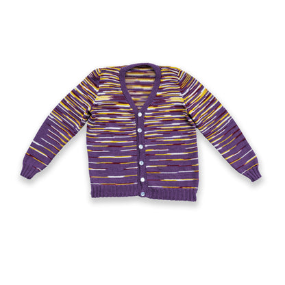 Caron Cottony Soft Knit Boyfriend Cardigan Caron Cottony Soft Knit Boyfriend Cardigan