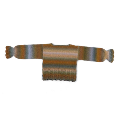 Caron Lace Hemmed Knit Pullover Caron Lace Hemmed Knit Pullover