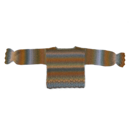 Caron Lace Hemmed Knit Pullover Caron Lace Hemmed Knit Pullover