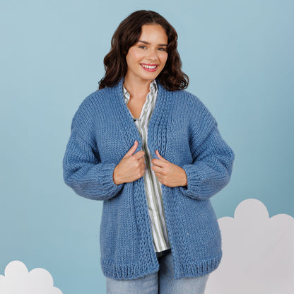 Caron All Day Big Knit Cardigan Caron All Day Big Knit Cardigan