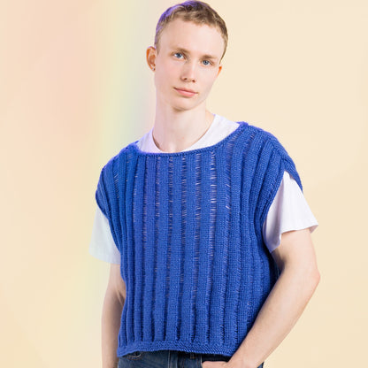 Caron Drop it Like its Hot Top Electric Blue