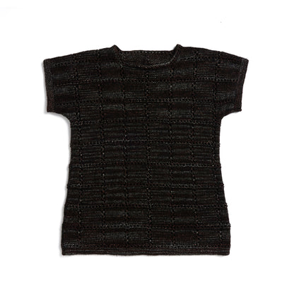 Caron Knit Boxy Tunic Tee Sable