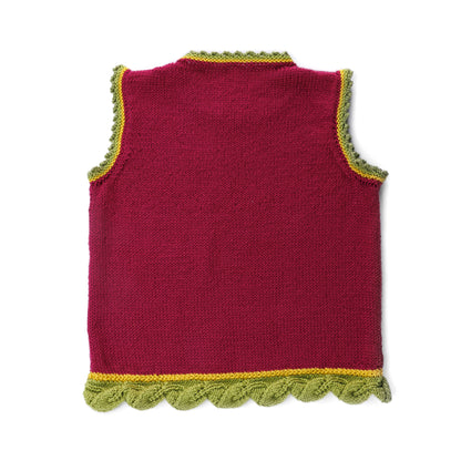 Caron Knit Lemon-y Vest Caron Knit Lemon-y Vest