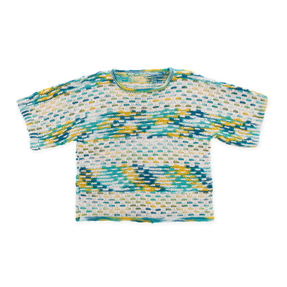 Caron Transitional Blocks Knit Top Caron Transitional Blocks Knit Top
