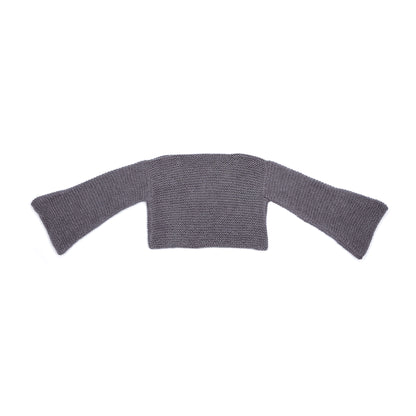 Caron Knit Draped Chainmail Top Caron Knit Draped Chainmail Top
