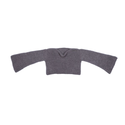 Caron Knit Draped Chainmail Top Caron Knit Draped Chainmail Top