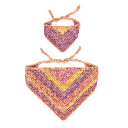 Caron Knit Cutie Kerchief Caron Knit Cutie Kerchief