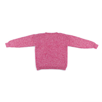 Caron Knit Sweater with Celtic Medallion Caron Knit Sweater with Celtic Medallion