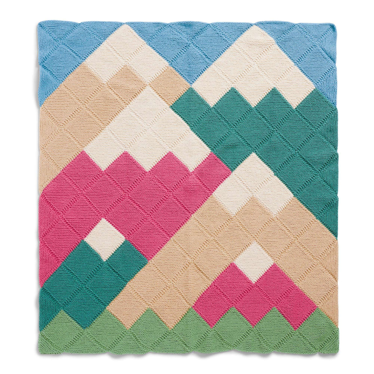 Knit  made in Caron One Pound  yarn