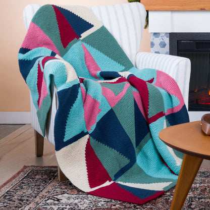 Caron Woodsy Winter Garter Stitch Blanket Caron Woodsy Winter Garter Stitch Blanket