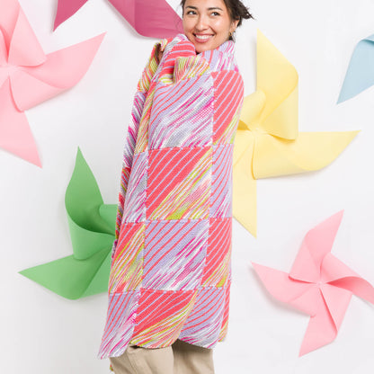 Caron Lazy Day Knit Blanket Caron Lazy Day Knit Blanket