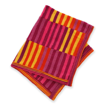 Caron Flowing With It Knit Blanket Caron Flowing With It Knit Blanket