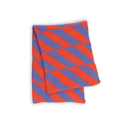 Caron Electric Feel Knit Blanket Caron Electric Feel Knit Blanket