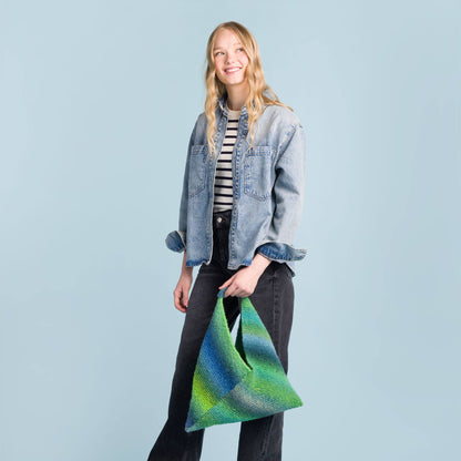 Caron Knit Easy Angles Tote Bag Caron Knit Easy Angles Tote Bag