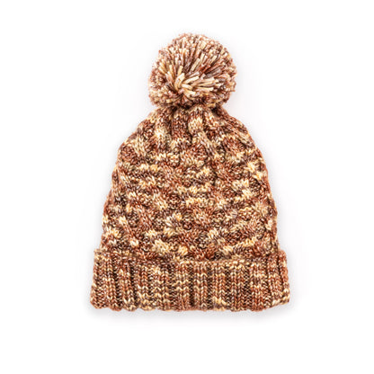 Caron Gleamridge Knit Hat Version 2