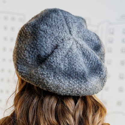 Caron Cool Time Knit Beret Caron Cool Time Knit Beret