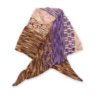 Caron Radiant Rise Knit Shawl Caron Radiant Rise Knit Shawl