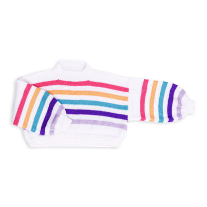 Caron Dropped & Cropped Knit Pullover Caron Dropped & Cropped Knit Pullover