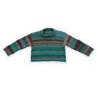 Caron Cropped Stripy Sweater