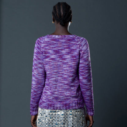 Caron Gilded Knit V-Neck Pullover Caron Gilded Knit V-Neck Pullover