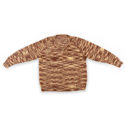 Caron Gilded Knit V-Neck Pullover Caron Gilded Knit V-Neck Pullover