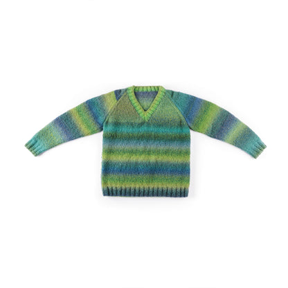 Caron Misty Horizon V-Neck Knit Sweater Caron Misty Horizon V-Neck Knit Sweater