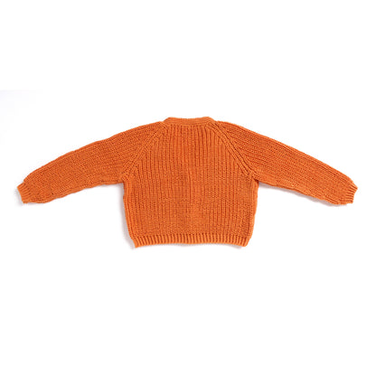 Caron Shake It Up Rib Knit Cardigan Mandarin